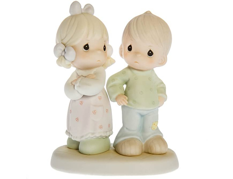 Precious Moments Figurine ~ Sometimes You're Next to Impossible #530964