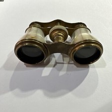 Beautiful Antique Opera Glasses Abalone Mother Of Pearl Germany
