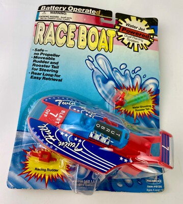 Remco Toys Race Boat Water Jet 1990 NOS