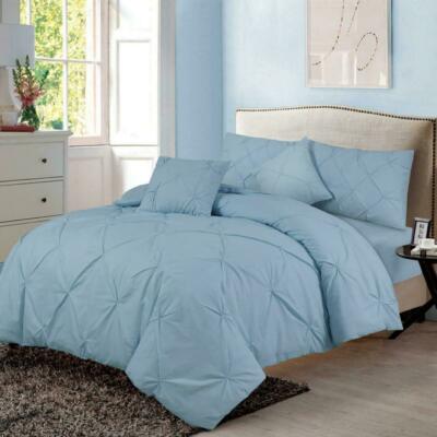 Pintuck Duvet Set Poly Cotton Quilt Cover Luxury Premium Range