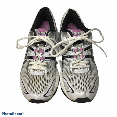 Gel Vigor Asics Preowned Purple White Canvas Athletic Shoe