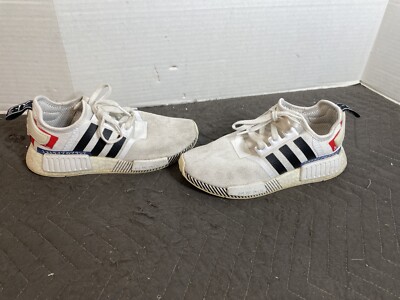 Adidas NMD R1 Japan White Colorblock Shoes Sneaker Men's Size