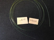 FIBER OPTICS, .010 GREEN