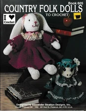 Country Folk Dolls to Crochet | Kappie Originals 605