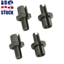 4pc M8 Clutch Brake Cable Adjuster Set for Kawasaki Ninja 250R 600R ZX11 ZX6R US