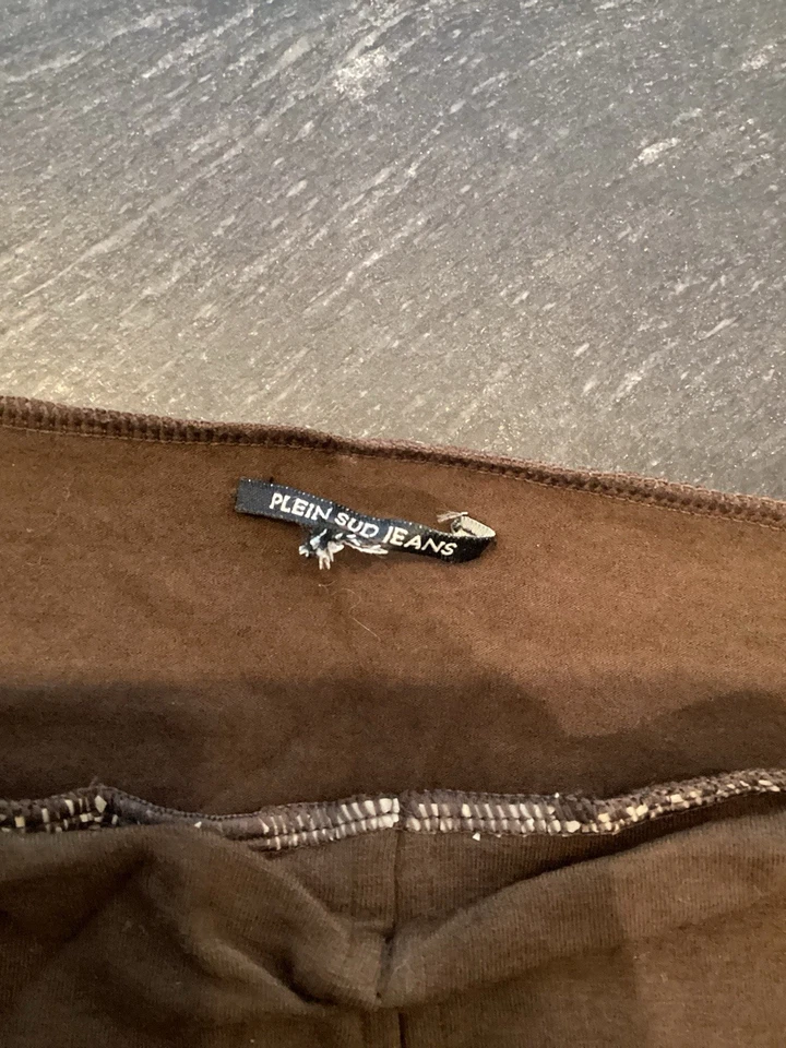 Très Belle Jupe Moulante Marron Plein Sud 36 - Photo 4/4