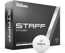 Wilson Staff Model Golf Balls White, 12pk 1dz 2024 NEW