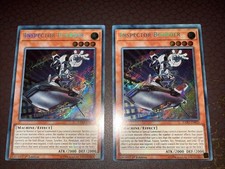 Yu-Gi-Oh! 2x Inspector Boarder (Miscut Misprint) - EXFO- Secret- 1st Edition NM!