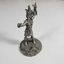 Defect Menephtet Shah Figure 1988 Stephen Tofano Rawcliffe Pewter Mini Vintage