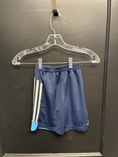 Boys Adidas Blue/White Basketball Shorts - SIze 6