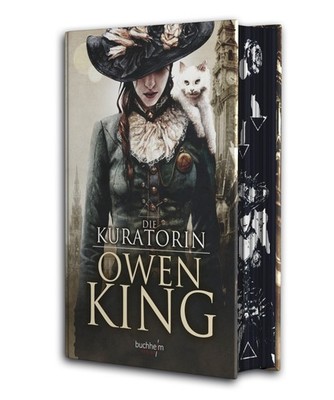 DIE KURATORIN von Owen King, erste Auflage mit Farbschnitt