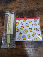 Hello Kitty exhibition ballpoint pen and memo paper set 04e681