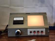 Vintage Metal Calibrated Light Box Photography Slide Negative Densitometer