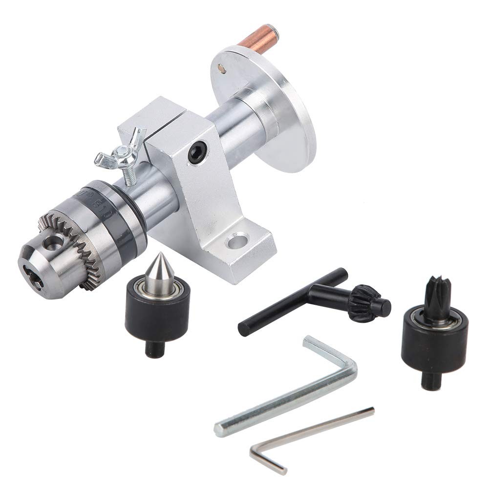 DIY Woodworking Live Revolving Center with Wrench for Mini Lathe Machine Parts