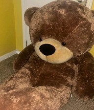 Ray Korvay Inc. Peluche marrón gigante. Peluche de oso de peluche. Nº 15686