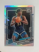 2023-24 Panini Donruss Optic Basketball Rated Rookie Leonard Miller #234 (DW)