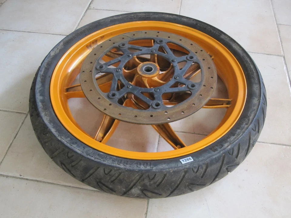 CERCHIO RUOTA ANTERIORE APRILIA RS 125 wheel complete - Immagine 2 di 4