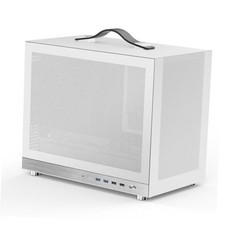 Shiny Snake G350 20.8L MATX Portable Small Form Factor PC Case - White MESH