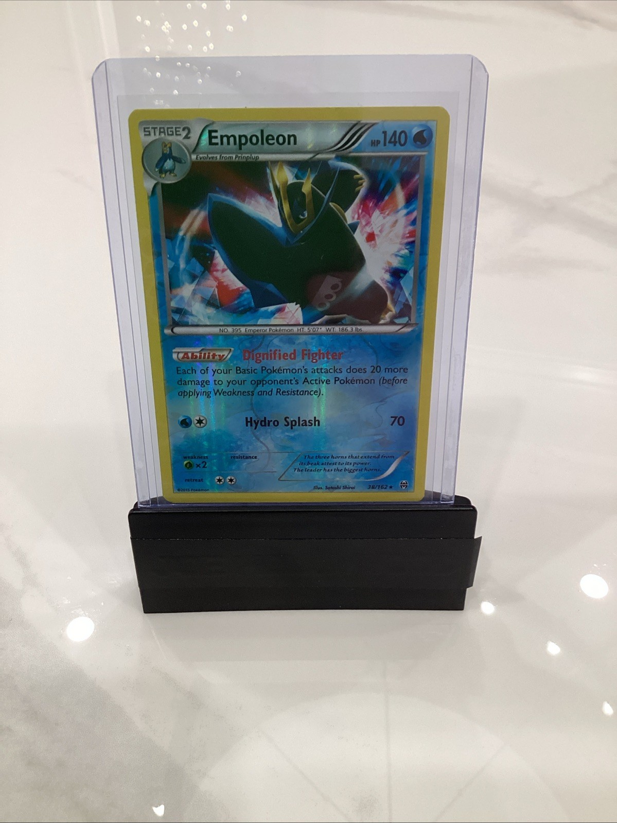 Pokémon TCG Empoleon Breakthrough Reverse Holo Rare Card 38/162 Mint Condition