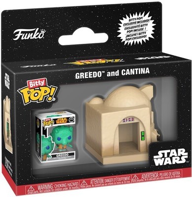Funko Bitty POP!: Town: Star Wars - Towns Greedo and Cantina [New Toy] Vinyl F