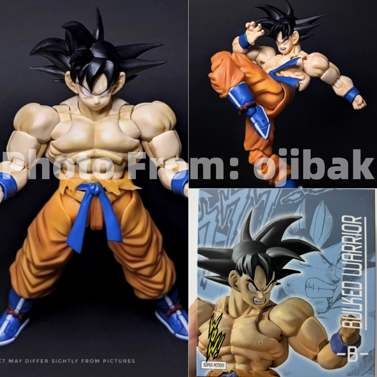 WOW Super Action Studio BULKED WARRIOR -B- Son Goku Kaiouken 1/12