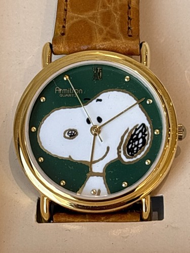 Armitron Snoopy Peanuts Classic Uhr, selten original Vintage Sammlerstück Geschenke