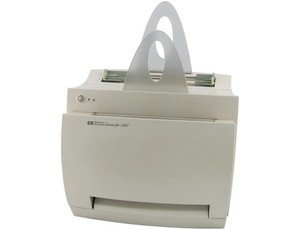 HP LaserJet 1100 Laserdrucker  parallel C4224A Drucker  Schwarz/Weiß Neue Tinte