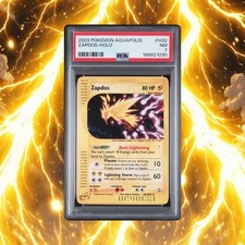 Pokemon Zapdos Holo H32 Aquapolis PSA 7 NM on eBay