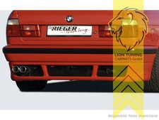 Rieger Heckansatz Heckspoiler Diffusor f�r BMW 5er E34 Limousine Touring E39 Loo