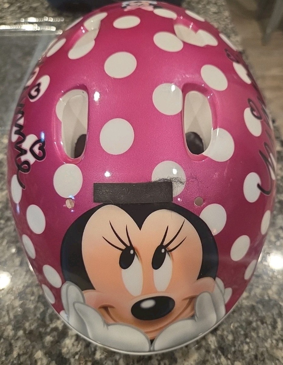 Disney Minnie Mouse Girls Bike Helmet (V-13)