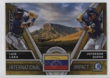 2024 Bowman Chrome International Impact Luis Lara Jeferson Quero #II-9 11oh