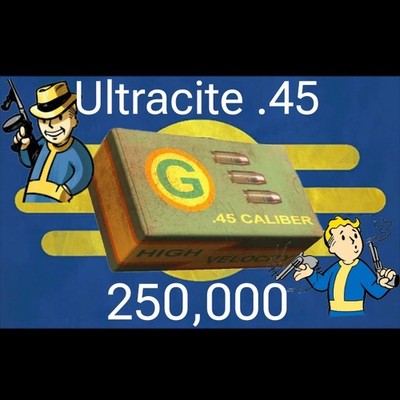 Xbox One S|X Fallout 76 Ultracite .45 Rounds 250,000