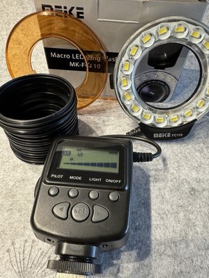 Meike Macro LED Ring Flash MK-FC110, Canon, Nikon, Pentax, Olympus
