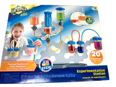 Edu Science Lab Experimentation Station Chemical Reactions ToysRus 2016 New