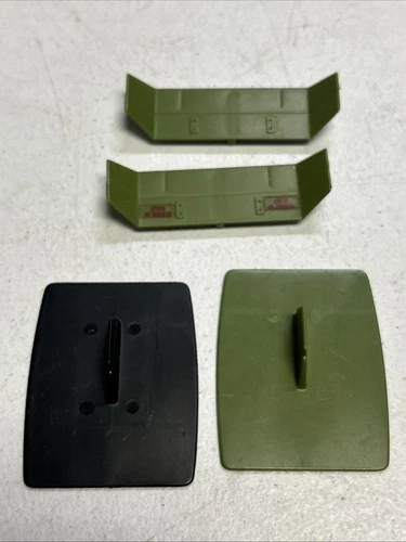1984 GI Joe Skyhawk Original Vehicle Part Sky Hawk Tail Fin + Extras