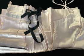 Agent Provocateur silk pyjama set 10 pink camisole cargo pant trousers NEW pink