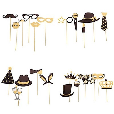 PENIKOKO 20x Fotorequisiten - Beschreibbare Tafeln Für Party & Hochzeit