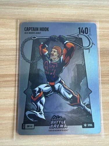 2026 Bo Jackson Battle Arena Captain Hook (Jack Morris Debut) Silver Foil SBF-41