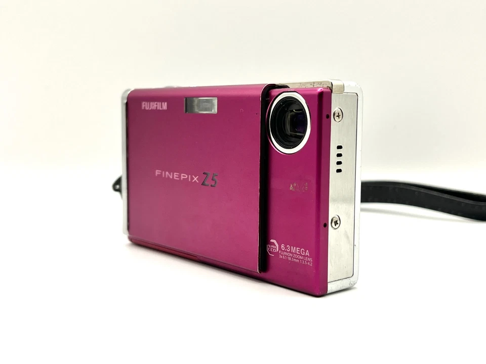 FUJIFILM FinePix Z5fd 6.3MP 6.2x Compact Digital Camera PINK / English Display - Image 3 of 4