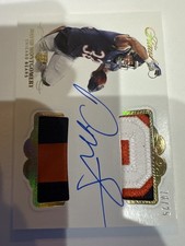 2019 Panini Flawless #DPA-DM David Montgomery Rookie Dual Patch Autographs #/25