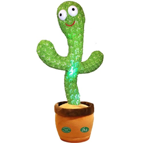 Dancing Talking Cactus Mimicking ToyTalking Repeat Singing Sunny Cactus Toy 120