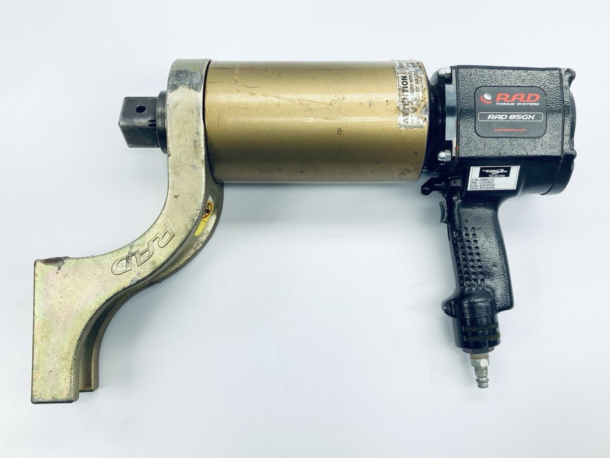 RAD 85GX Pneumatic Torque Wrench 1-1/2