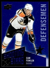 2018-19 Upper Deck Shooting Stars Defensemen Cam Fowler Anaheim Ducks #SSD-6