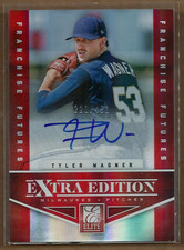 2012 Elite Extra Edition Franchise Future #52 Tyler Wagner Auto /481 BB