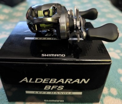 Shimano 16 ALDEBARAN BFS LEFT Bait Casting Reel with Box From JAPAN ''Near Mint''