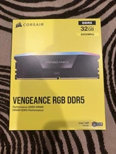 Corsair Vengeance RGB 32GB DDR5 6000 PC5-48000 CL36 RAM Memory