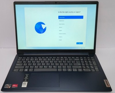 Lenovo IdeaPad 1 - 15.6in FHD Display AMD Ryzen 3 7320U Processor 4GB Mem 128GB