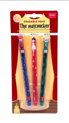 Legami ''Nutcracker'' 2025 - Limited Edition - 3 Stifte - NEU & OVP 