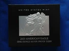 2023-W Proof $1 American Silver Eagle Box, OGP & COA