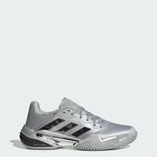 adidas men Barricade 13 Silver Edition Tennis Shoes